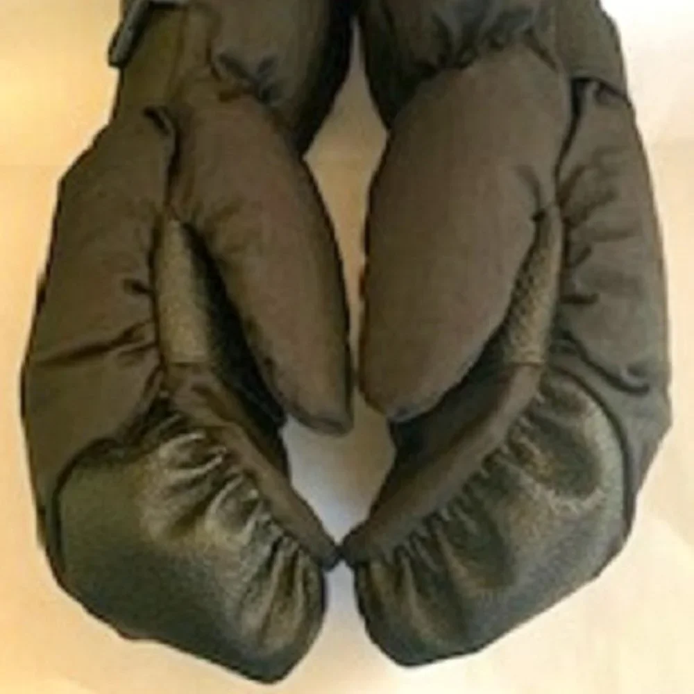 Toddlers and Baby Mittens Thinsulate Winter Snow Waterproof Gloves Black